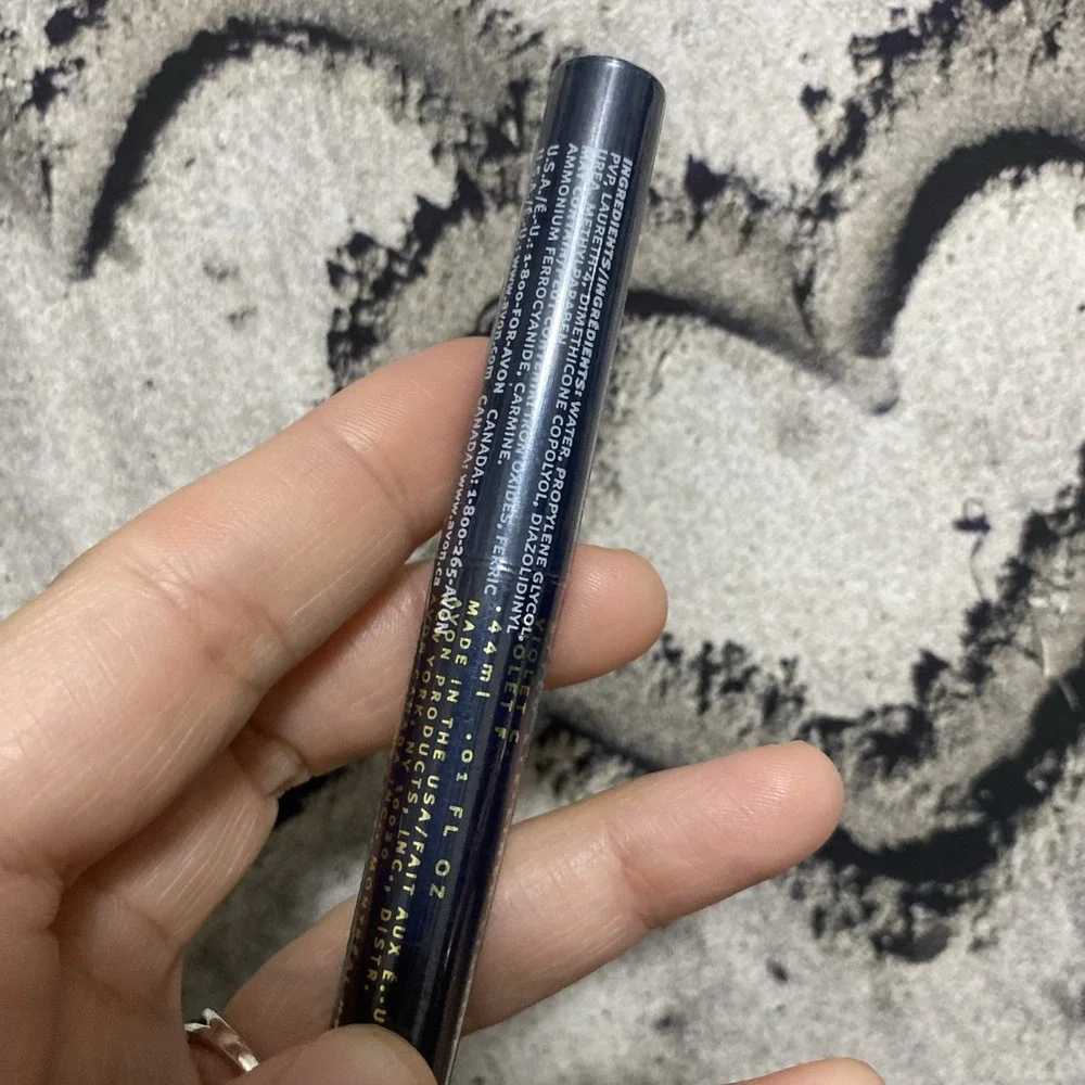 AVON Perfect Wear Liquid‎ Eye Liner Pen Violet Sealed New